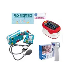 GENERICO - PACK PEDIATRICO NEONATAL OXIMETRO TENSIOMETRO TERMOMETRO