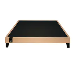 BARAKA HOME - Base De Cama Europeo Carintia King Europeo 2.00 x 2.00 - Rosa