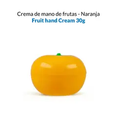 GENERICO - Crema de mano de frutas - Mandarina