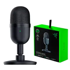 RAZER - MICROFONO SEIREN MINI USB STREAMING SUPERCARDIOIDE BLACK