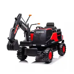 VOLVO - Camion a Bateria Con Brazo Excavador Manual Para niños