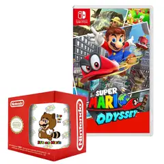 NINTENDO - Super mario odyssey switch +taza