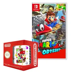 NINTENDO - Super mario odyssey switch +taza