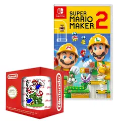 NINTENDO - Super mario maker 2 switch + Taza