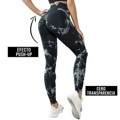 GENERICO - Leggins Deportivo Push Up Tie Dye