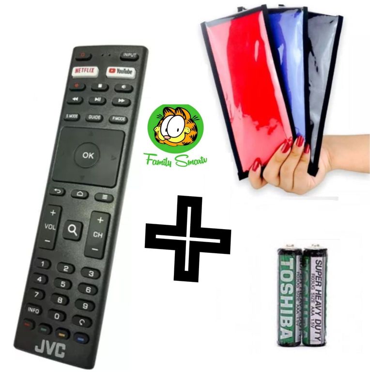 Control Remoto Genérico Para Tv Jvc Lt-58kb618 Funda