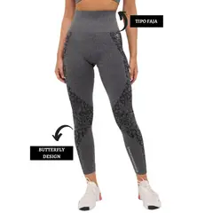 GENERICO - Leggins Deportivo Butterfly con Push UP