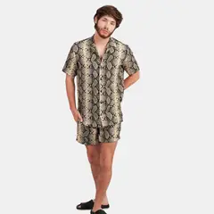 SAN COSME - Short Casual Hombre Diseño