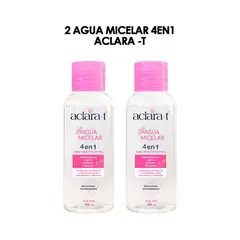 GENERICO - 2 Agua Micelar 4EN1 Aclara -T