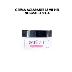 GENERICO - Crema Aclarante B3 vit Piel Normal o Seca