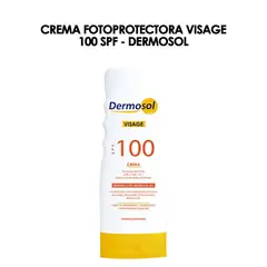 GENERICO - Crema fotoprotectora Visage 100 SPF - Dermosol