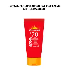 GENERICO - Crema Fotoprotectora Ecran 70 SPF- Dermosol