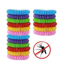 GENERICO - Pulsera citronela Repelente Ecológica Anti Mosquitos Waterproof