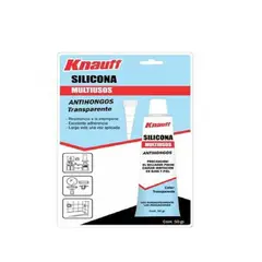 KNAUF - Silicona Multiuso Antihongo Transparente x 50gr - Blanco