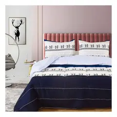 VENECIA - Set de Edredón QUEEN + Juego de sabanas + fundas Modelo Europeo