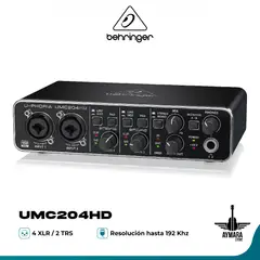 BEHRINGER - INTERFAZ DE AUDIO USB UPHORIA UMC204HD