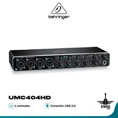 BEHRINGER - INTERFAZ DE AUDIO USB UPHORIA UMC404HD