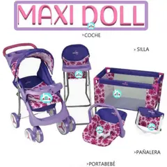 BABY KITS - Set de Muñecas MAXI DOLL LILA
