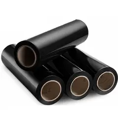 GENERICO - Stretch Film de embalaje 1Kg 20 50cm plástico - Negro