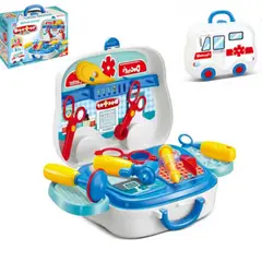 GENERICO - Set Doctor 2 en 1 Modelo maleta niño