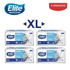 ELITE - Papel toalla DH interfoliada XL 200 hojas ELITE. Pack 4 und