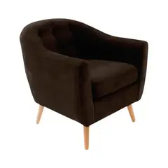 MAVISAC - Butaca Balark Color Chocolate - Tela