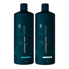SEBASTIAN - Shampoo Para Rizos 1000ml + Acondicionador Twisted