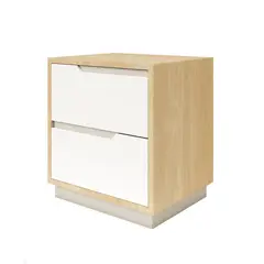 BARAKA HOME - Velador Tallin - Damasco y Blanco