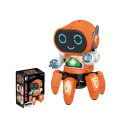 LH ELECTRONIC - Juguete Robot de Baile Pionner con Luces Blanco