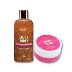 ARANZA - BOX EXFOLIANTE CORPORAL + BODY BUTTER AROMA FRUTAL DULCE