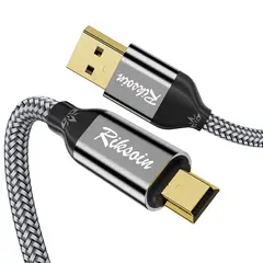 GENERICO - Cable Premium Nylon 240cm Mini Usb 2.0 Gps Ps3 Camara Pc Usb