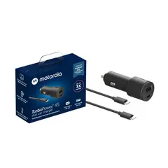 MOTOROLA - Cargador de Auto Turbo Power 45w Duo Car Charger