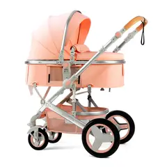 GENERICO - Coche Plegable para Bebes Rosado