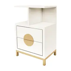 BARAKA HOME - Velador Parnu - Blanco