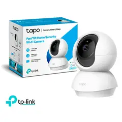 TP LINK - Cámara de Seguridad Wi-Fi Tapo C200 Giratoria 360° 1080P Full HD