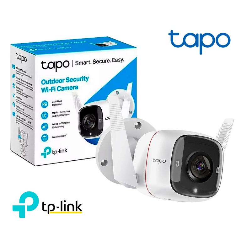 Cámara de Seguridad Tp-Link Tapo C310 3MP Wi-Fi Exterior