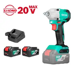 DCA - Llave de Impacto Inalámbrico 12? 20V 4,0Ah ADPB298 BM.