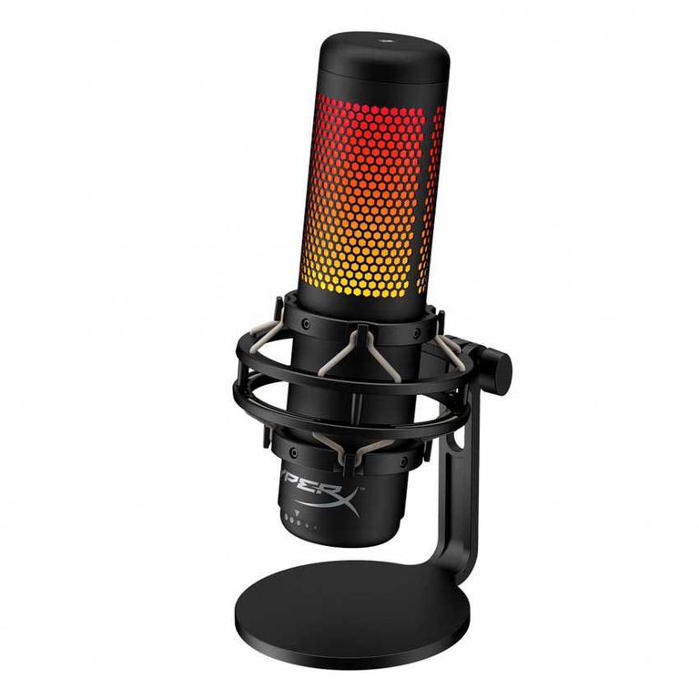 Micrófono QuadCast S RGB Alámbrico Negro