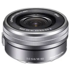 SONY - E PZ 16-50mm f/3.5-5.6 OSS Lente (Sin Caja Original) - Plata