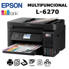 EPSON - Impresora todo-en-uno EcoTank L6270 DUPLEX WIFI a4 LAN ADF