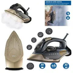 OSTER - Plancha de vapor Base Ceramica PRESSXPRESS GCSTPX9000B