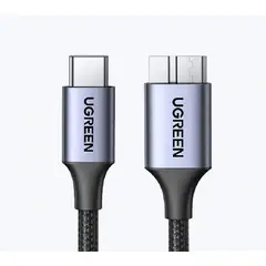 UGREEN - Cable Usb C Micro B 3.0 Windows Premium - 50cm Pc Nylon