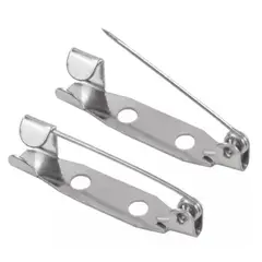 GENERICO - 1,000 Pines Imperdibles Con Base Alfiler De Gancho