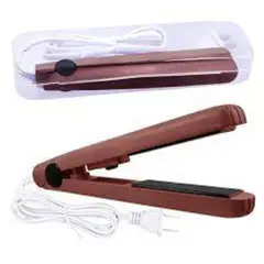 OEM - Mini Plancha de Cabello Marrón
