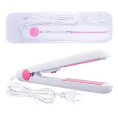 OEM - Mini Plancha de Cabello Blanco