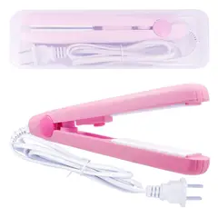 OEM - Mini Plancha de Cabello Rosado