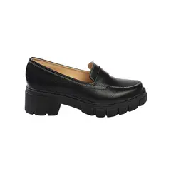 ESTODAS - Mocasines de Cuero - Alya Negro