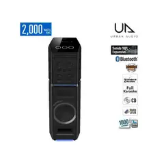PANASONIC - Equipo de Sonido SC-UA90PU-K ONE BOX 2200 Watts RMS Negro
