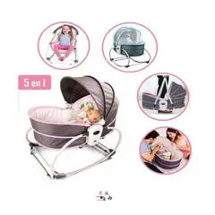 GENERICO - Mecedora Portátil Multifuncional 5 en 1 Rosado