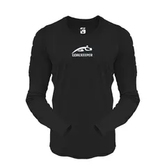 GENERICO - Camiseta polo arquero Goalkeeper ENTRENO negro